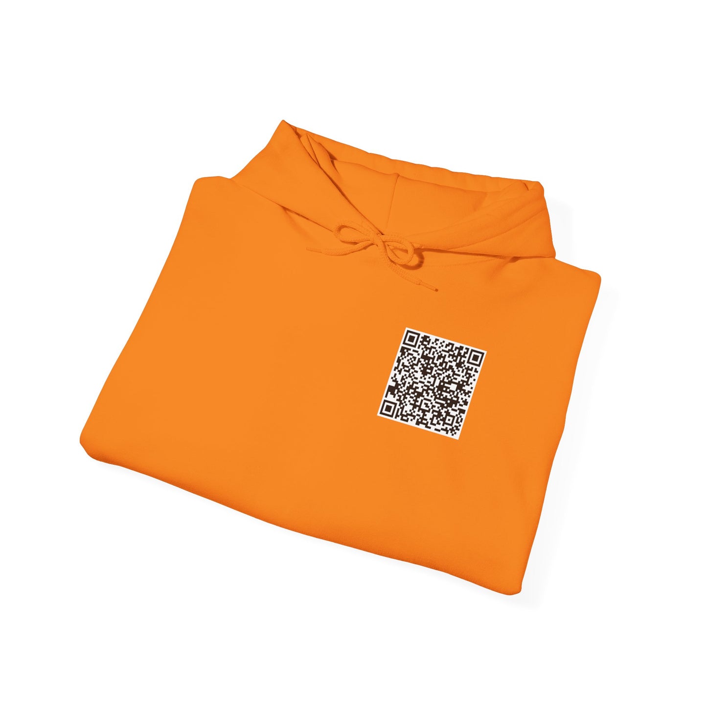 QR Code "FU" Hoodie (QR Code On Front & Back)