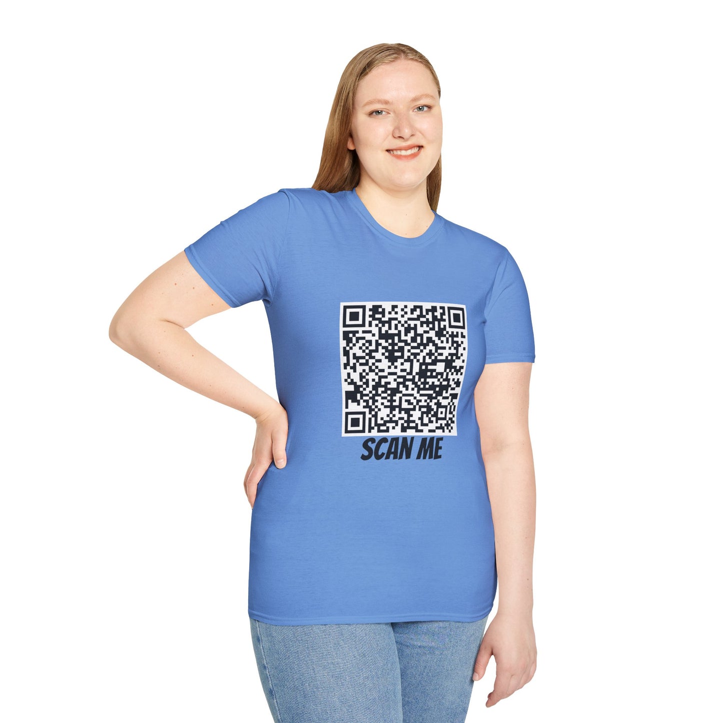 "FUCK YOU" QR Code T-Shirt