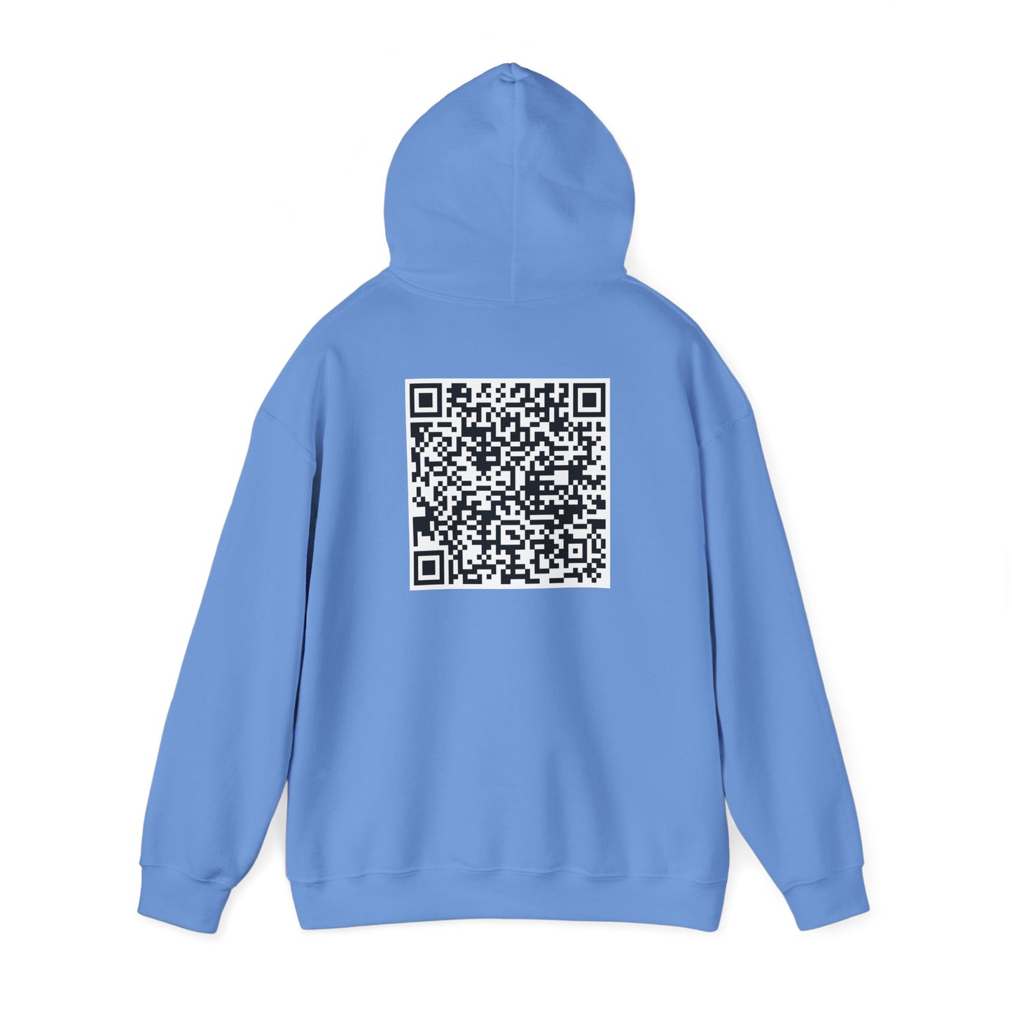 QR Code "FU" Hoodie (QR Code On Front & Back)