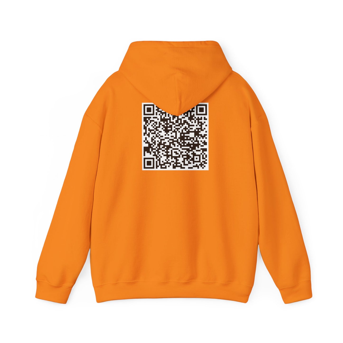 QR Code "FU" Hoodie (QR Code On Front & Back)