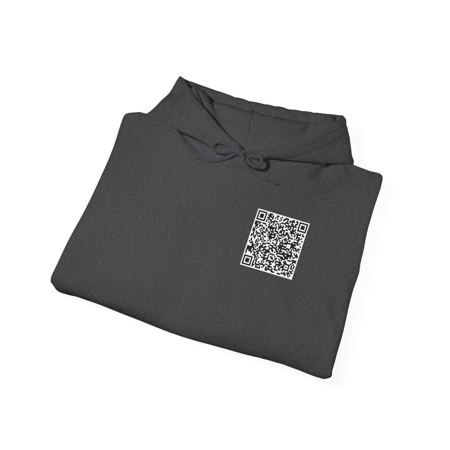 QR Code "FU" Hoodie (QR Code On Front & Back)