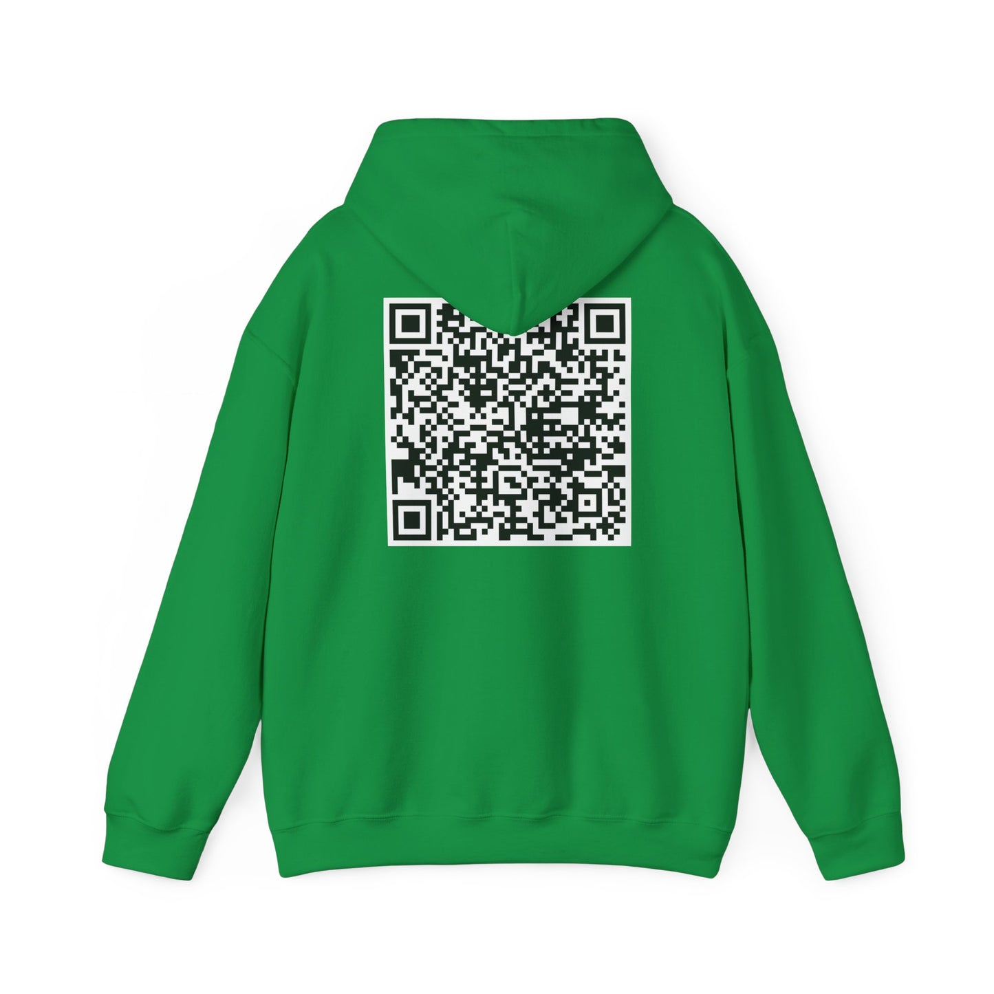 QR Code "FU" Hoodie (QR Code On Front & Back)