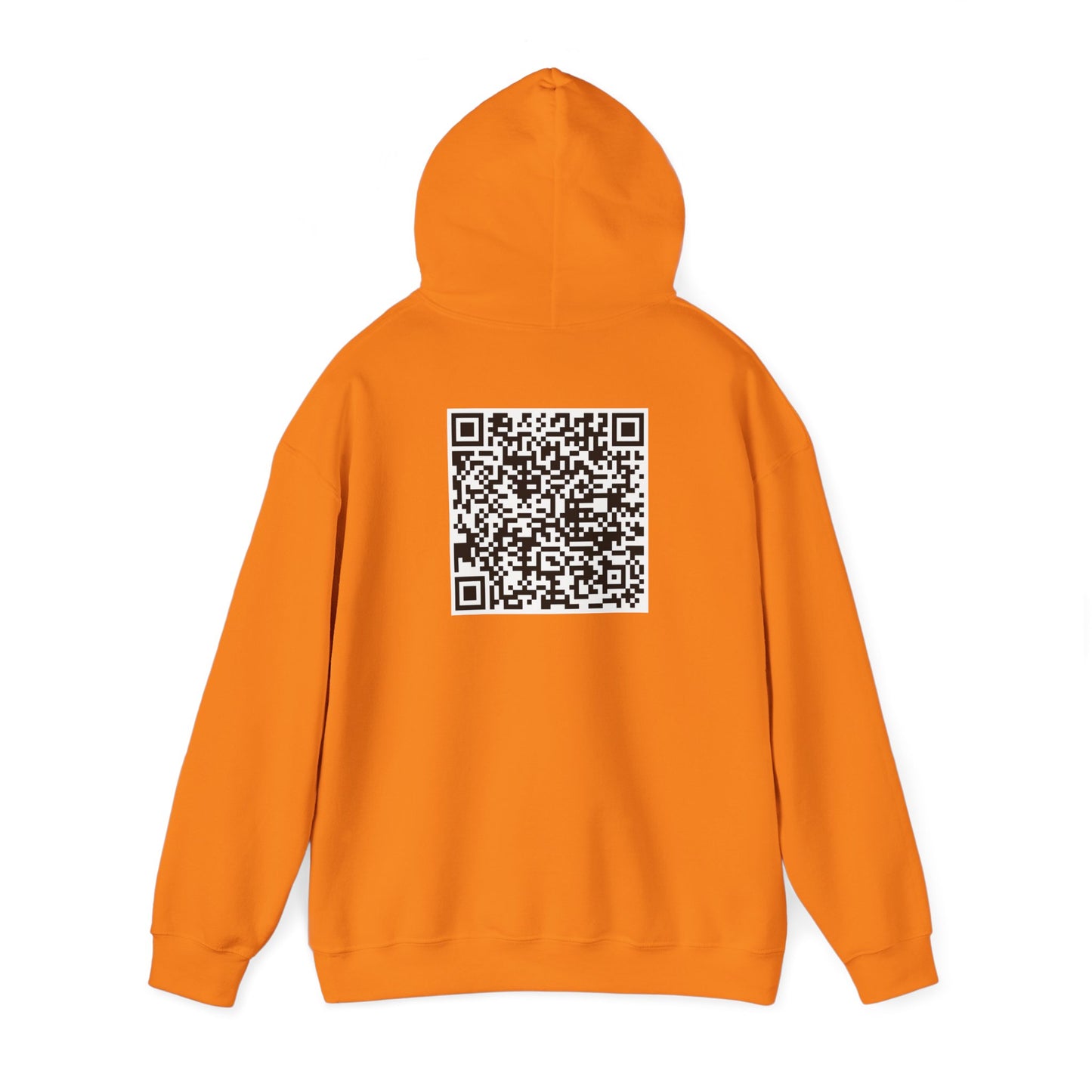 QR Code "FU" Hoodie (QR Code On Front & Back)