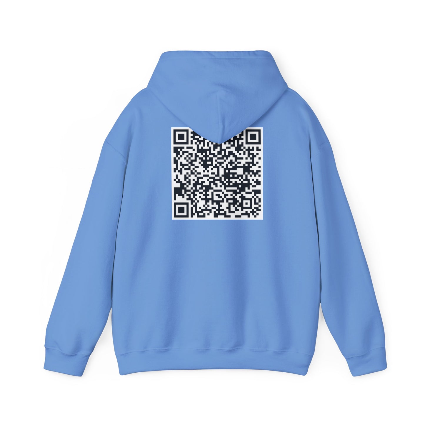 QR Code "FU" Hoodie (QR Code On Front & Back)