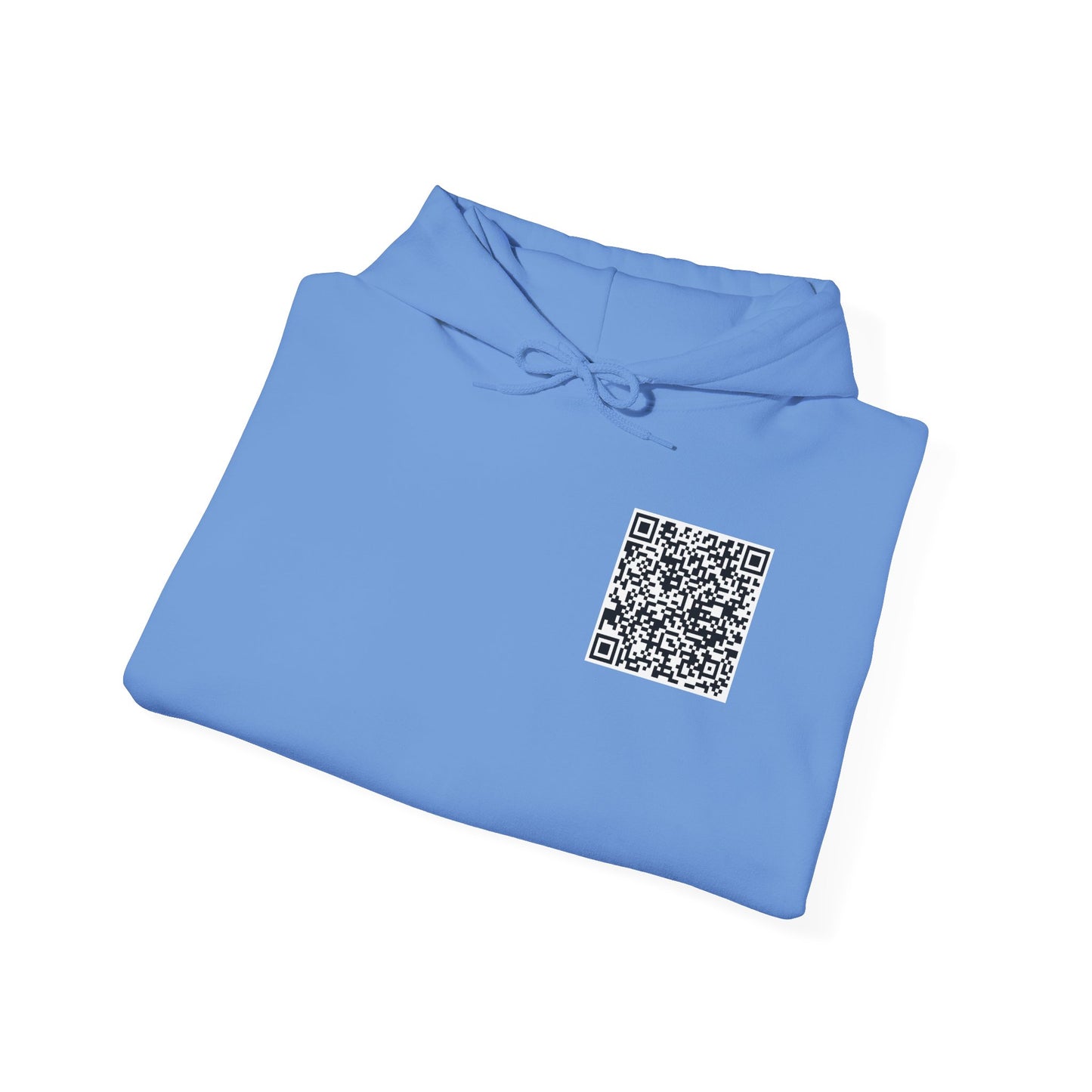 QR Code "FU" Hoodie (QR Code On Front & Back)