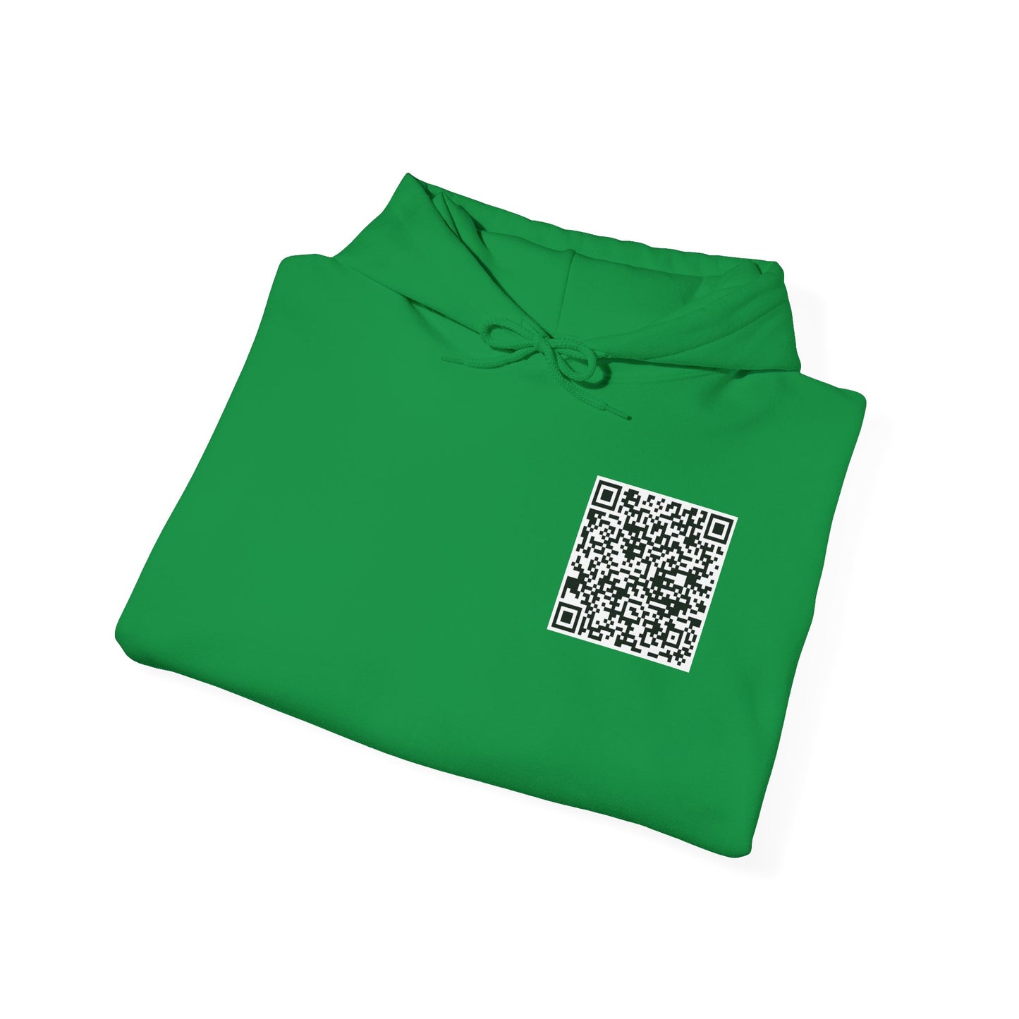 QR Code "FU" Hoodie (QR Code On Front & Back)