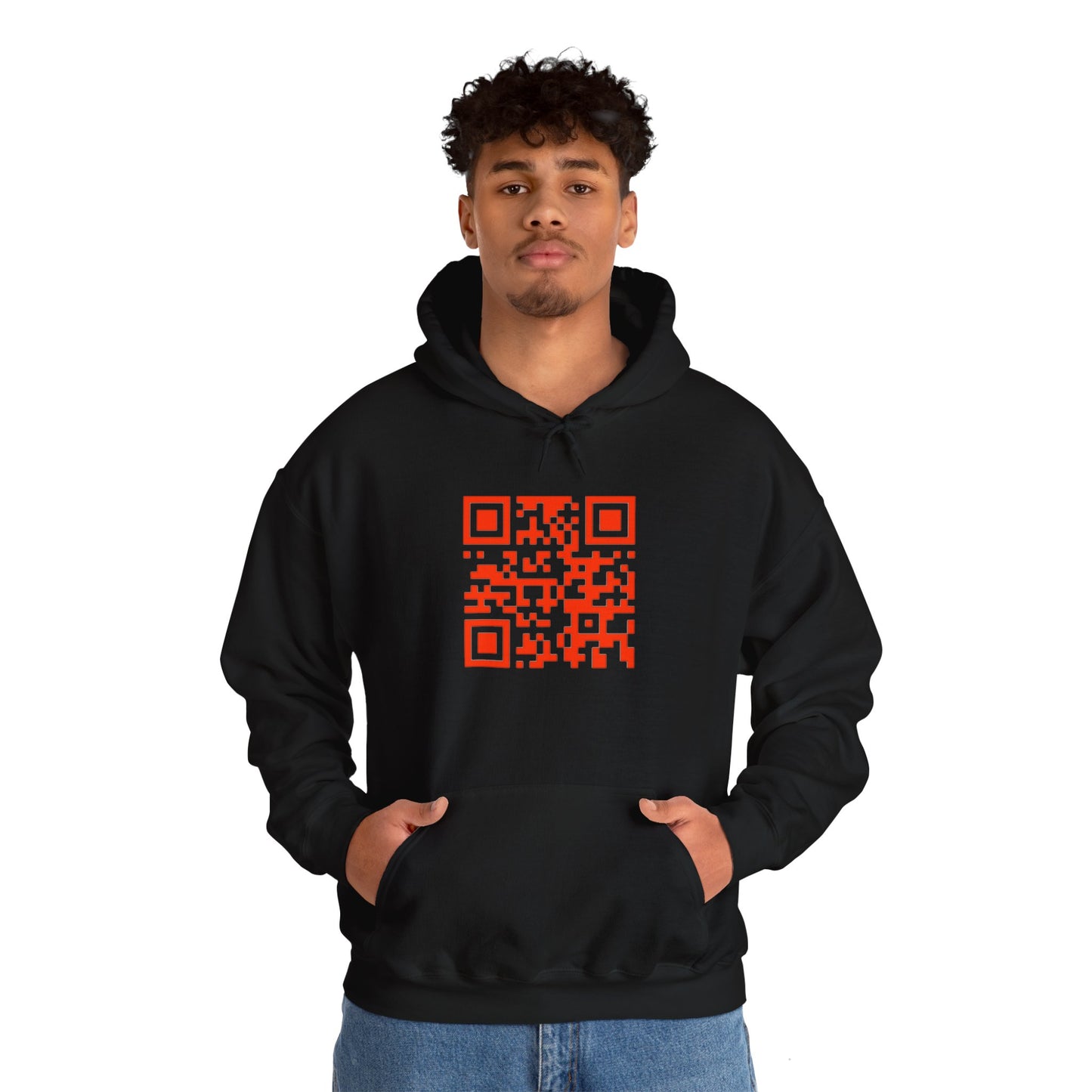 Personilized YouTube QR Code Hoodie