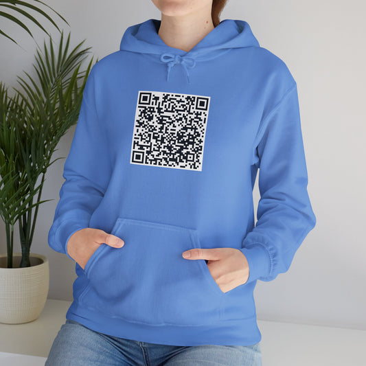 QR code hoodie