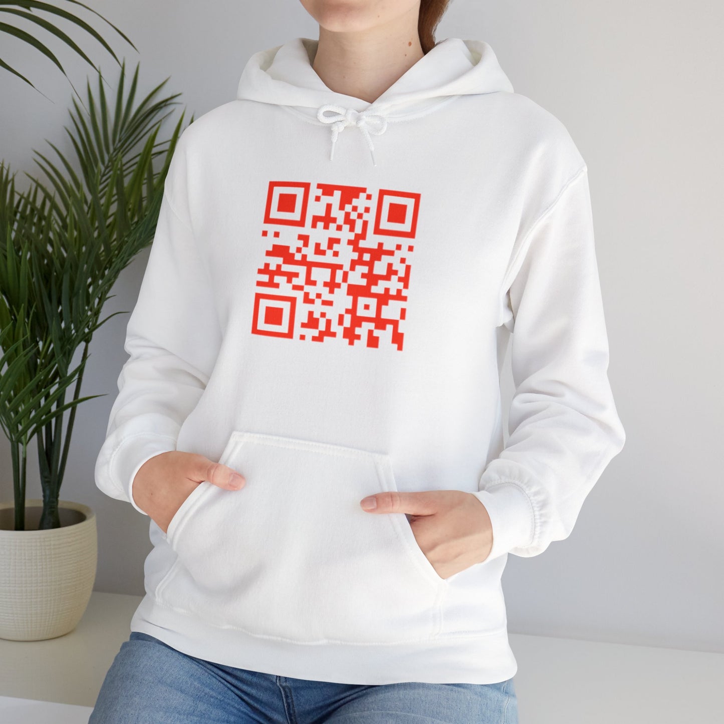 Personilized YouTube QR Code Hoodie