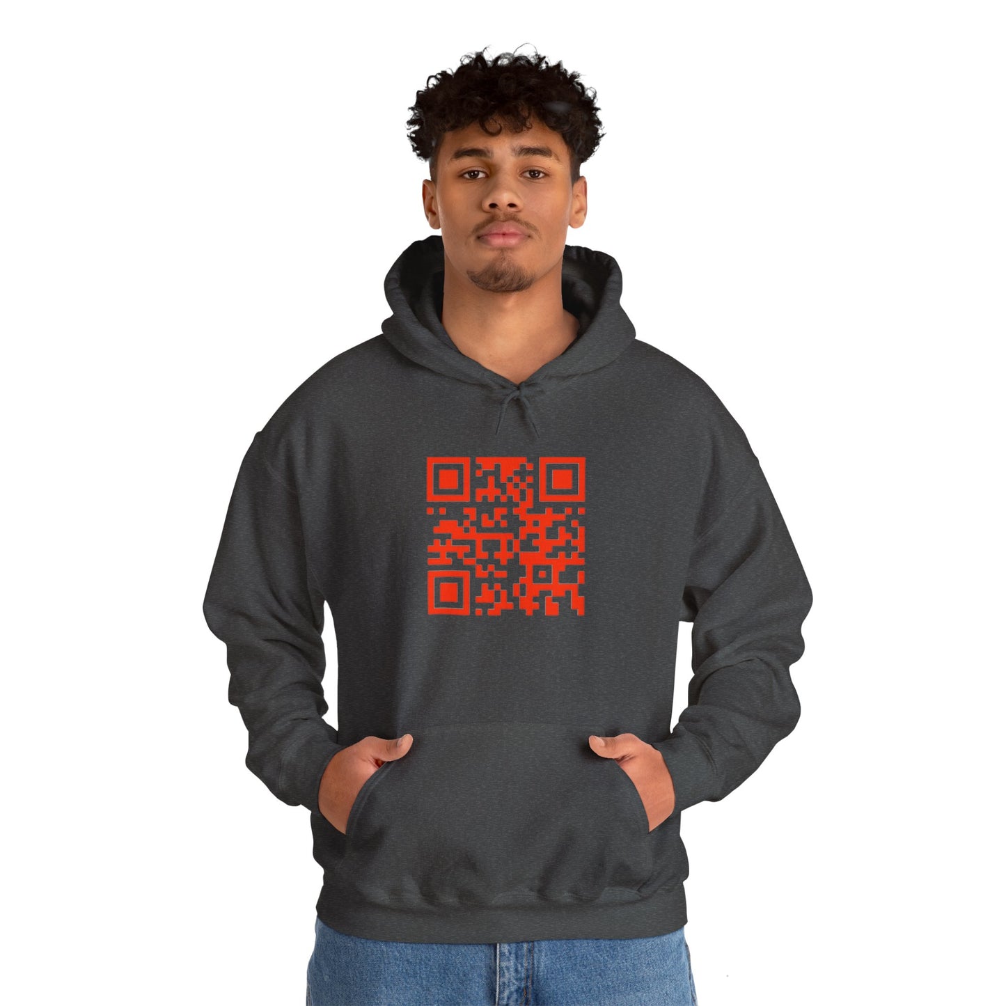 Personilized YouTube QR Code Hoodie